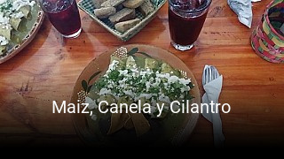 Maiz, Canela y Cilantro