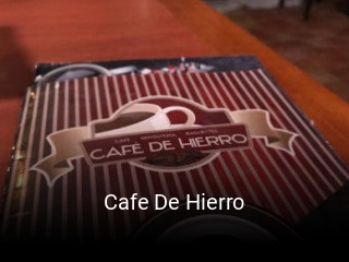 Cafe De Hierro