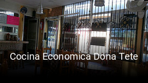 Cocina Economica Dona Tete