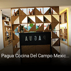 Pagua Cocina Del Campo Mexicano