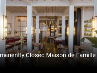 Permanently Closed Maison de Famille Condesa