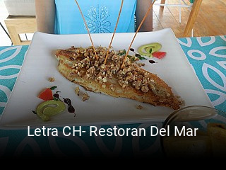 Letra CH- Restoran Del Mar