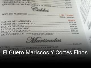 El Guero Mariscos Y Cortes Finos