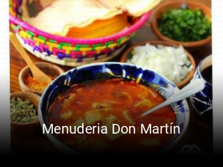 Menuderia Don Martín