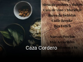 Caza Cordero