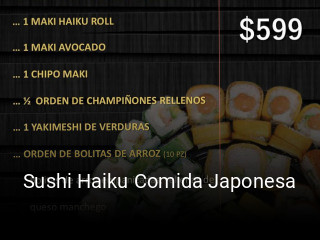 Sushi Haiku Comida Japonesa