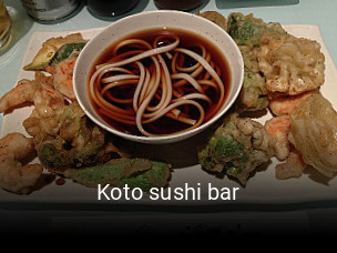 Koto sushi bar