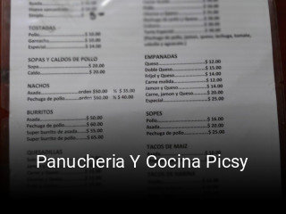 Panucheria Y Cocina Picsy