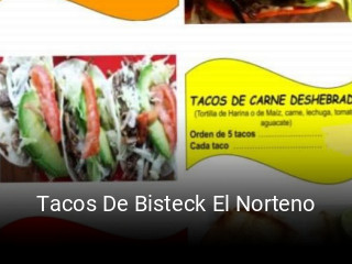 Tacos De Bisteck El Norteno