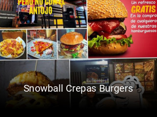 Snowball Crepas Burgers