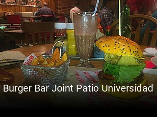 Burger Bar Joint Patio Universidad