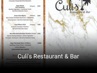 Culi's Restaurant & Bar