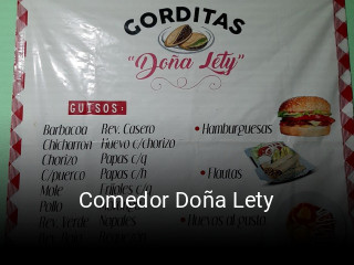 Comedor Doña Lety