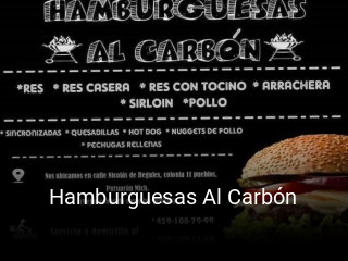 Hamburguesas Al Carbón