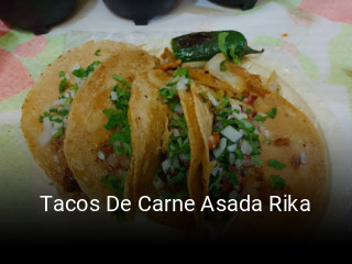 Tacos De Carne Asada Rika