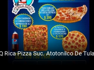 Q Rica Pizza Suc. Atotonilco De Tula