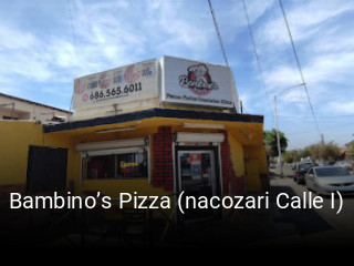 Bambino’s Pizza (nacozari Calle I)