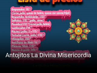 Antojitos La Divina Misericordia