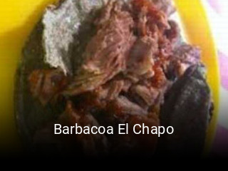 Barbacoa El Chapo