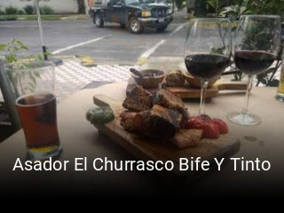 Asador El Churrasco Bife Y Tinto